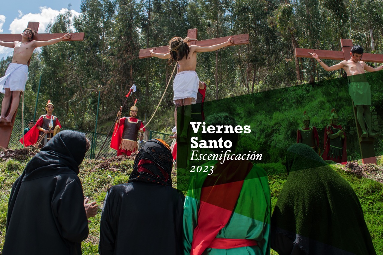 Escenificación del Via Crucis