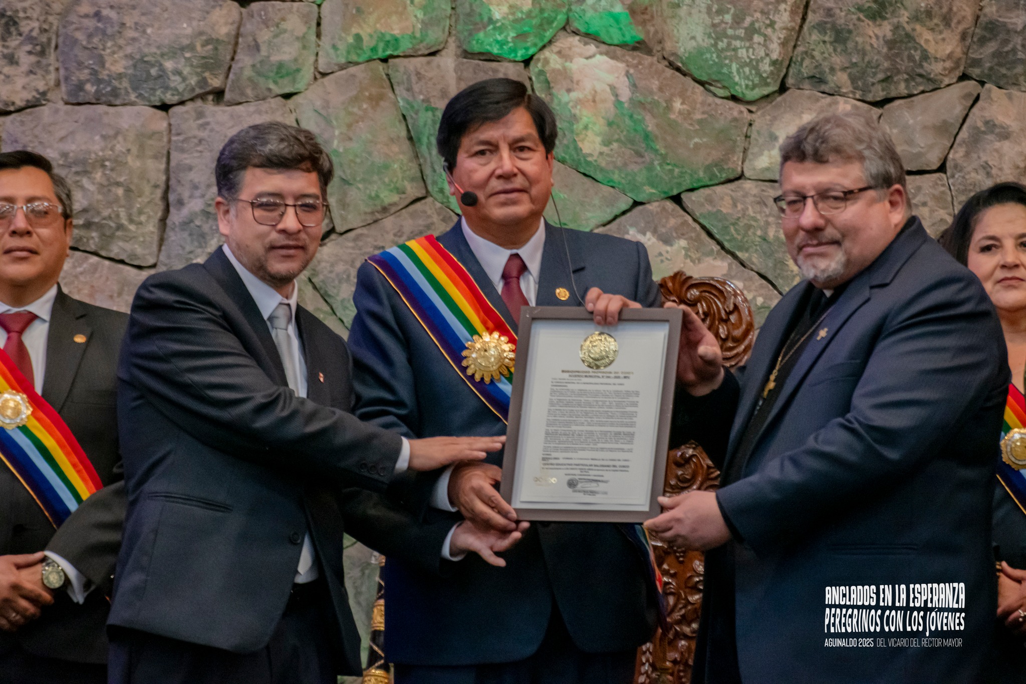 El Colegio Salesiano del Cusco recibe la Medalla de la Ciudad 2025